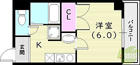 MY尼崎  ｜ 兵庫県尼崎市建家町23-2（賃貸マンション1K・2階・20.65㎡） その2