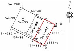 夕張郡長沼町錦町北一丁目(解体更地渡し)の土地画像