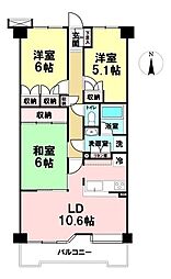 間取図画像 3LDK