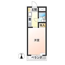 インプルーヴ今小路 203 ｜ 栃木県宇都宮市中河原町1-3（賃貸マンション1K・2階・20.00㎡） その2