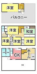 宮崎市　堀川町 7DKの間取り