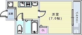 フローライト長居 802 ｜ 大阪府大阪市住吉区長居4丁目（賃貸マンション1K・8階・21.68㎡） その2