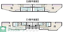 横浜市港北区樽町3丁目アパート 1Kの間取図画像