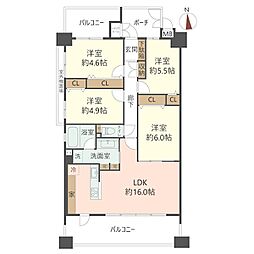 間取図画像 4LDK