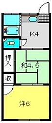 間取図画像 2K