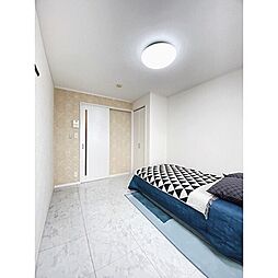 G・Aヒルズ三ツ沢下町 205 2階1Kの寝室