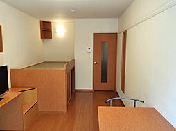 レオパレス三ッ沢上町II 206 2階1Kのリビング/ダイニング