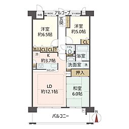 間取図画像 3LDK
