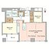 間取り：2LDK、価格18，900万円、専有面積89.92m2、南向き住戸