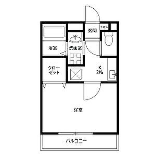 アンプルールリーブルルーアン 104｜愛知県名古屋市名東区牧の原１丁目(賃貸アパート1K・1階・26.08㎡)の写真 その2