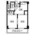 徳川園ウエストマンション2階5.7万円