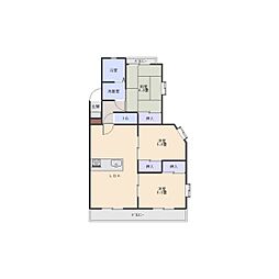 グランドメゾン菊坂 3LDKの間取図画像