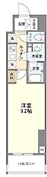 ELSTANZA徳川 1Kの間取図画像