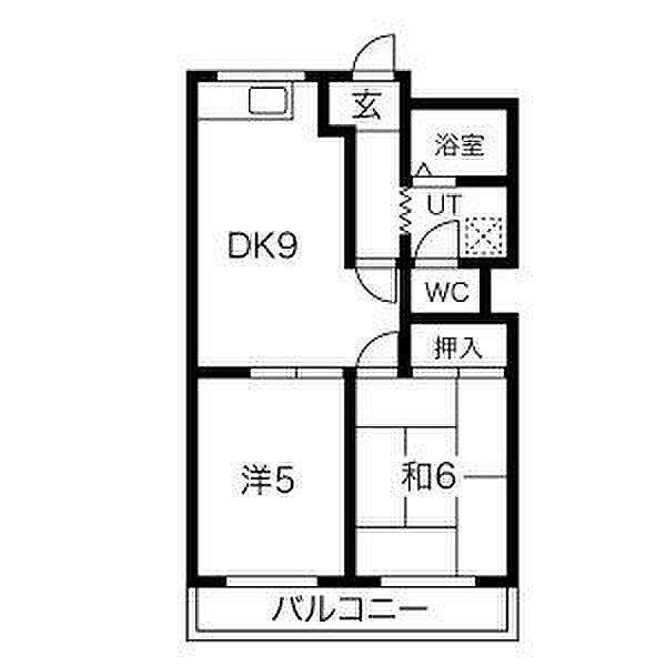 スプリング岩崎 101｜愛知県日進市岩崎台２丁目(賃貸アパート2DK・1階・44.55㎡)の写真 その2