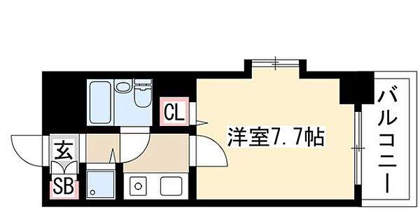 ライオンズマンション千種南 603｜愛知県名古屋市千種区今池１丁目(賃貸マンション1K・6階・22.30㎡)の写真 その2