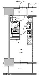 S-RESIDENCE金山flap(フラップ) ワンルームの間取図画像