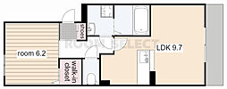 プレジオ 1LDKの間取図画像