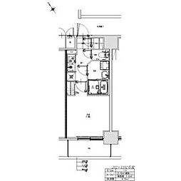 S-RESIDENCE千種駅前ascent 1Kの間取図画像