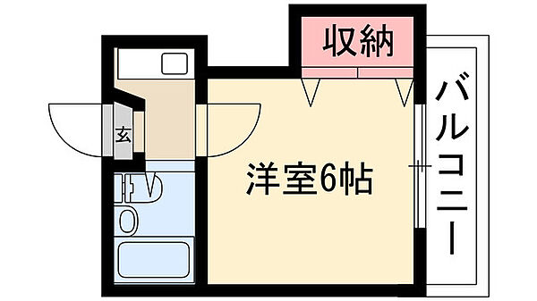 マイルストーン本陣 II 103｜愛知県名古屋市中村区日比津町４丁目(賃貸アパート1K・1階・15.67㎡)の写真 その2