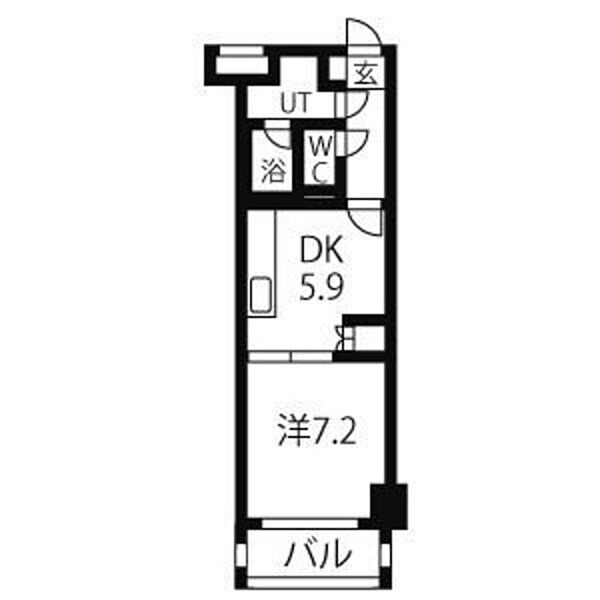 スタジオスクエア大須 503｜愛知県名古屋市中区大須１丁目(賃貸マンション1DK・5階・32.92㎡)の写真 その2