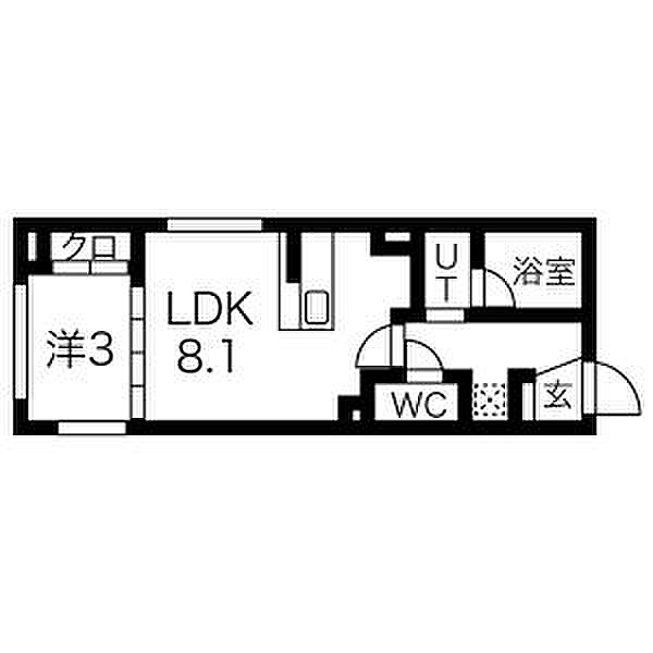 REFISIA太閤通 302｜愛知県名古屋市中村区太閤通５丁目(賃貸マンション1LDK・3階・29.77㎡)の写真 その2