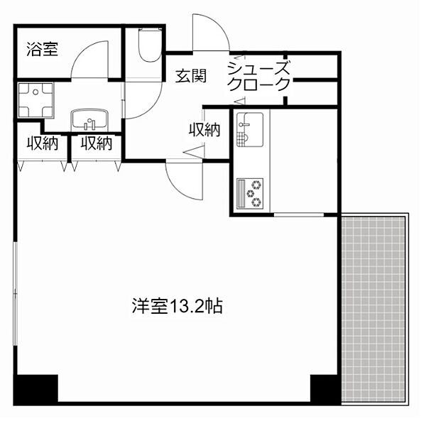 La　casa　alba　due 701｜愛知県名古屋市中区新栄２丁目(賃貸マンション1K・7階・40.62㎡)の写真 その2