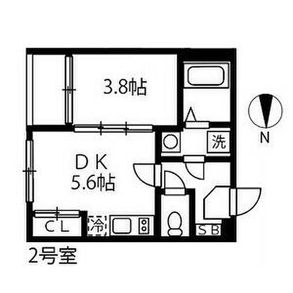 ハーモニーテラス野田IV 302｜愛知県名古屋市中川区野田１丁目(賃貸アパート1DK・3階・25.21㎡)の写真 その2