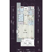 プレサンス名古屋STATIONアライブ 1101 ｜ 愛知県名古屋市中村区太閤通３丁目（賃貸マンション1K・11階・24.48㎡） その2