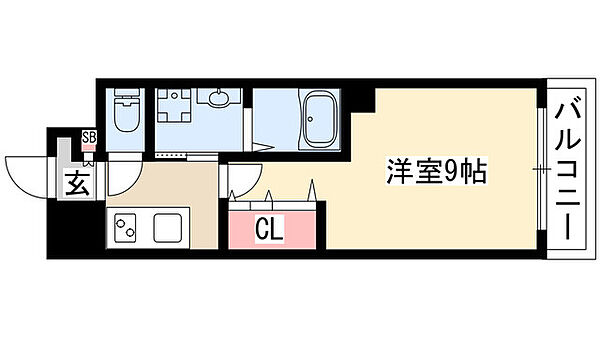 M・Mレジデンス(旧:MiCLA　MAKANA) 403｜愛知県名古屋市中区新栄３丁目(賃貸マンション1K・4階・30.20㎡)の写真 その2