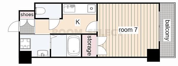 セントラルウイング 605｜愛知県名古屋市中区富士見町(賃貸マンション1K・6階・23.94㎡)の写真 その2