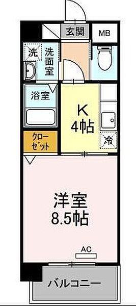 エスパシオ本陣 302｜愛知県名古屋市中村区森田町１丁目(賃貸マンション1K・3階・30.80㎡)の写真 その2