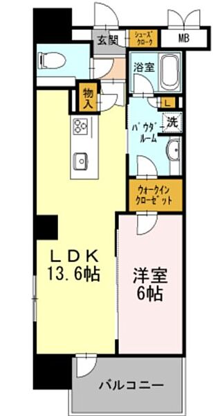 ロイヤルパークスＥＲささしま　EAST 713｜愛知県名古屋市中村区平池町４丁目(賃貸マンション1LDK・7階・47.74㎡)の写真 その2