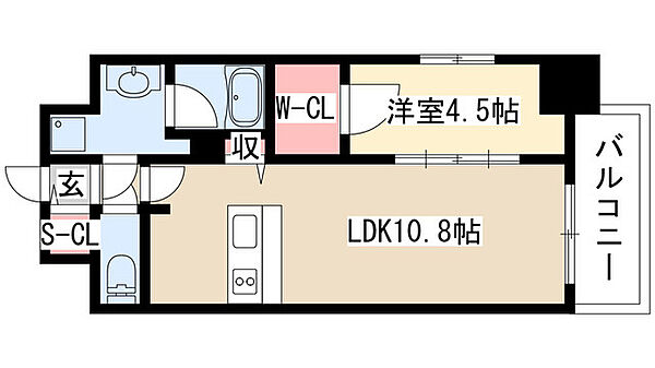 プレサンス新栄町ギャラント 901｜愛知県名古屋市中区新栄３丁目(賃貸マンション1LDK・9階・38.70㎡)の写真 その2