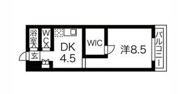 リアライズ尾頭橋(旧登り松マンション) 6B｜愛知県名古屋市中川区尾頭橋１丁目(賃貸マンション1K・6階・28.35㎡)の写真 その2