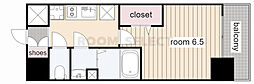 プレサンス広小路通葵 1Kの間取図画像