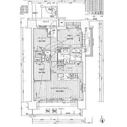 プレサンスロジェ金山セリエ 2LDKの間取図画像