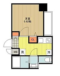 KYOE　PLAZA阿佐ヶ谷 4階1Kの間取り