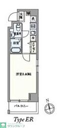 GRANPASEO高円寺南 1Kの間取図画像