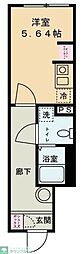 シロンコート杉並 ワンルームの間取図画像