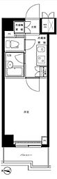 ルーブル都立家政弐番館 1Kの間取図画像