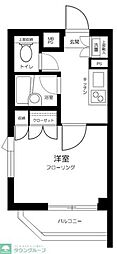 ルーブル荻窪弐番館 1Kの間取図画像