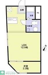 Urban Nest 杉並 1LDKの間取図画像