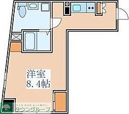 GRANPASEO阿佐ヶ谷 ワンルームの間取図画像