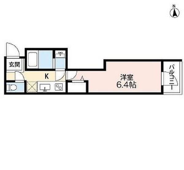 シャッツクヴェレ神楽坂 102｜東京都新宿区水道町(賃貸マンション1K・1階・22.13㎡)の写真 その2