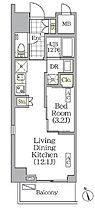 フロントプレイス飯田橋レジデンス 705 ｜ 東京都新宿区東五軒町6-22（賃貸マンション1LDK・7階・36.66㎡） その2