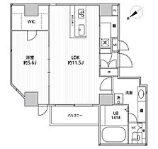 ウエルカーサ浅草橋 702 ｜ 東京都台東区柳橋２丁目22-5（賃貸マンション1LDK・7階・46.22㎡） その2