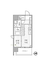 シーズンフラッツ蔵前 1401 ｜ 東京都台東区蔵前３丁目7-2（賃貸マンション1DK・14階・25.65㎡） その2