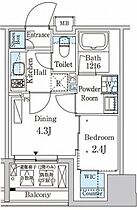 パークアクシス神保町 904 ｜ 東京都千代田区神田神保町１丁目56-2（賃貸マンション1DK・9階・25.98㎡） その2