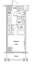 ザ・パークハビオ文京江戸川橋 803 ｜ 東京都文京区関口１丁目48-13（賃貸マンション1K・8階・25.28㎡） その2