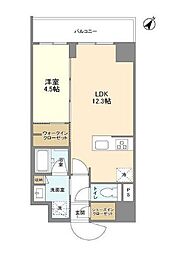 BRANSIESTA浅草千束 1LDKの間取図画像
